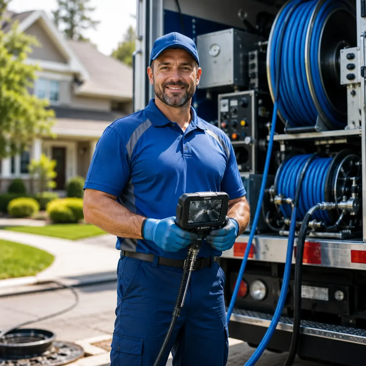 Local outdoor drain cleaning specialists in Lake Ann, MI